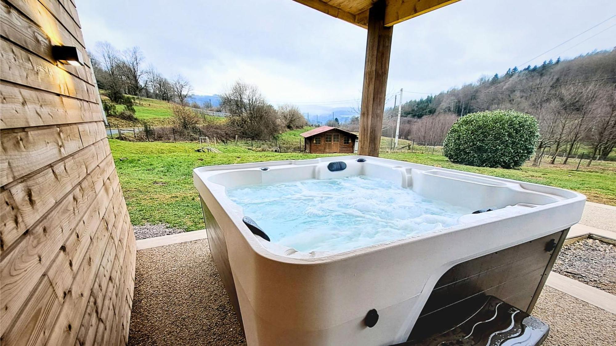 Gite Spa "La Foret Argentee" Proche Gerardmer Laveline-du-Houx Exterior foto